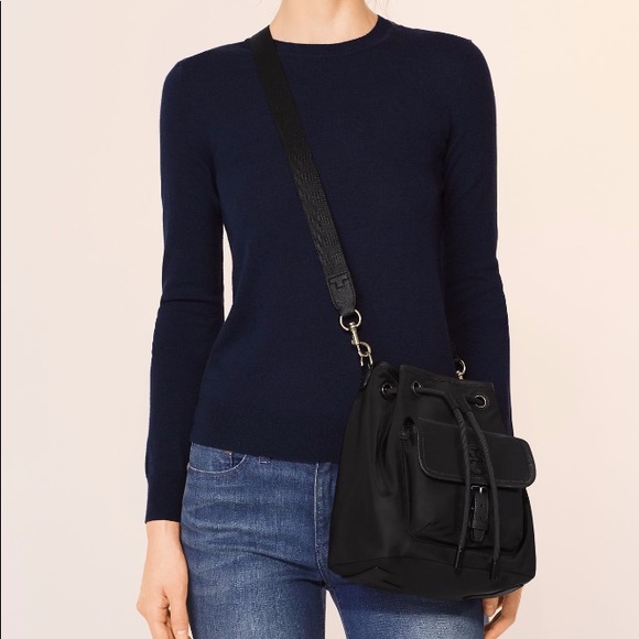 Tory Burch Handbags - Tory Burch Nylon Scout Drawstring Crossbody Bag
